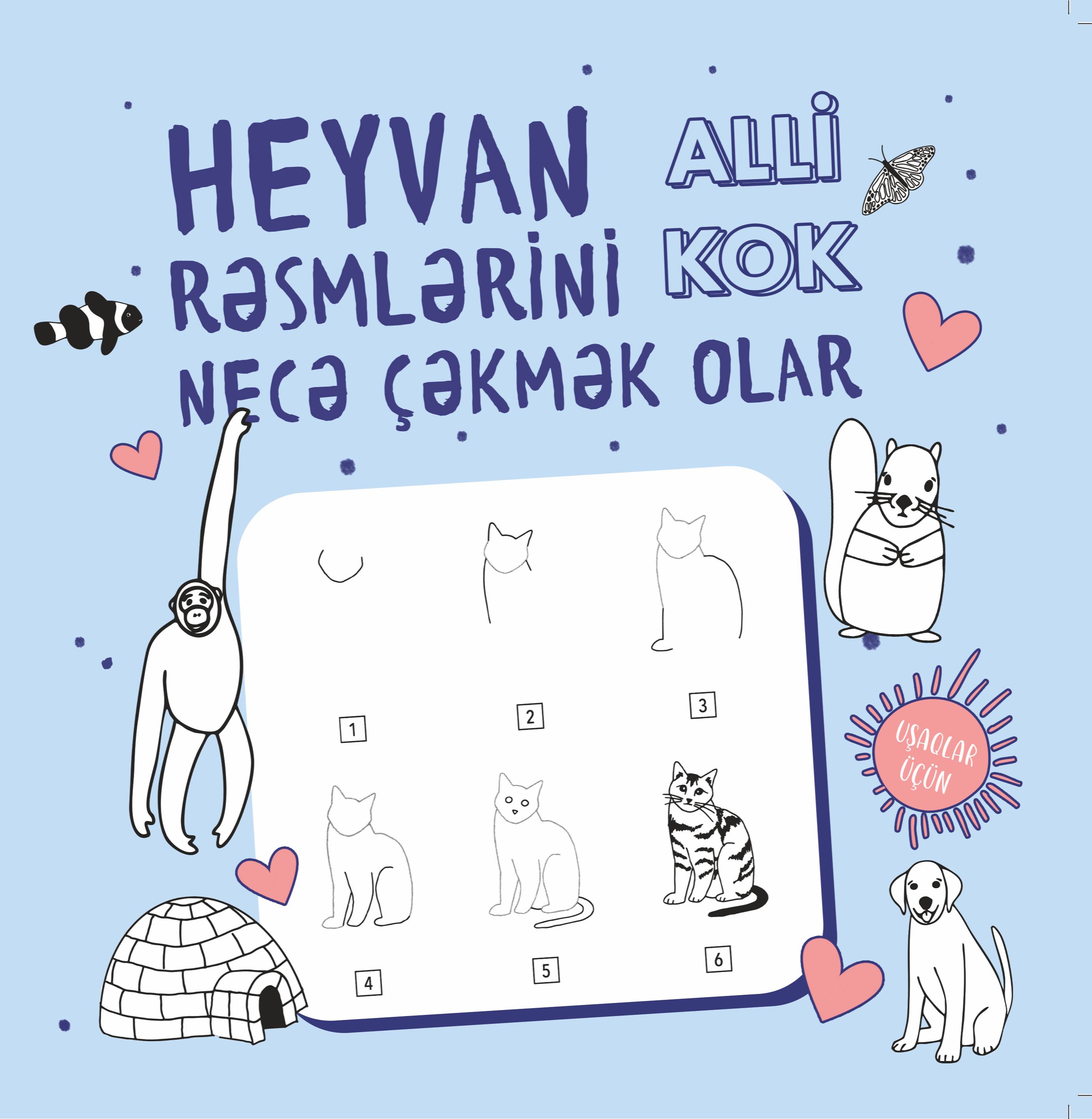 Heyvan rəsmlərini necə çəkmək olar