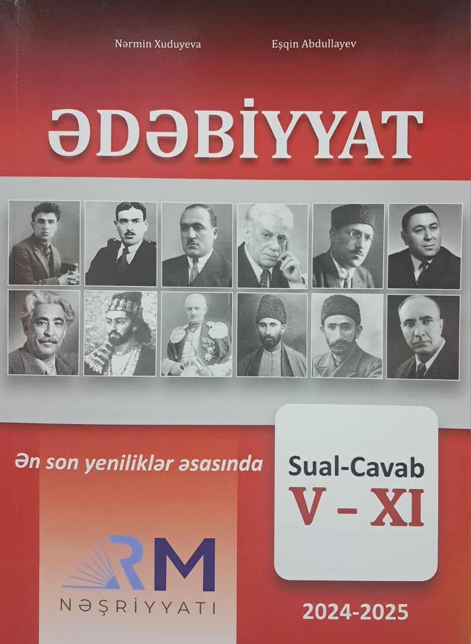 Ədəbiyyat sual-cavab V-XI