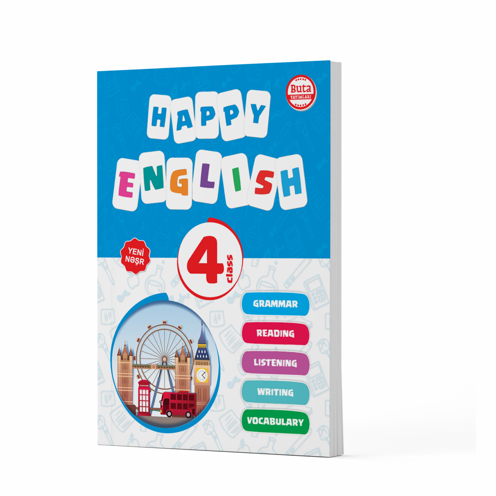 Tədris vəsaiti Buta Yayımları Happy English 4 class
