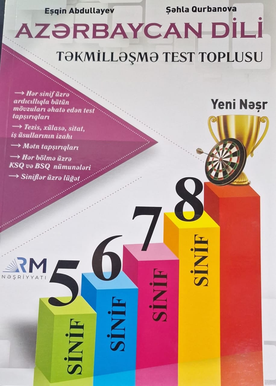 Azərbaycan dili təkmilləşmə test toplusu