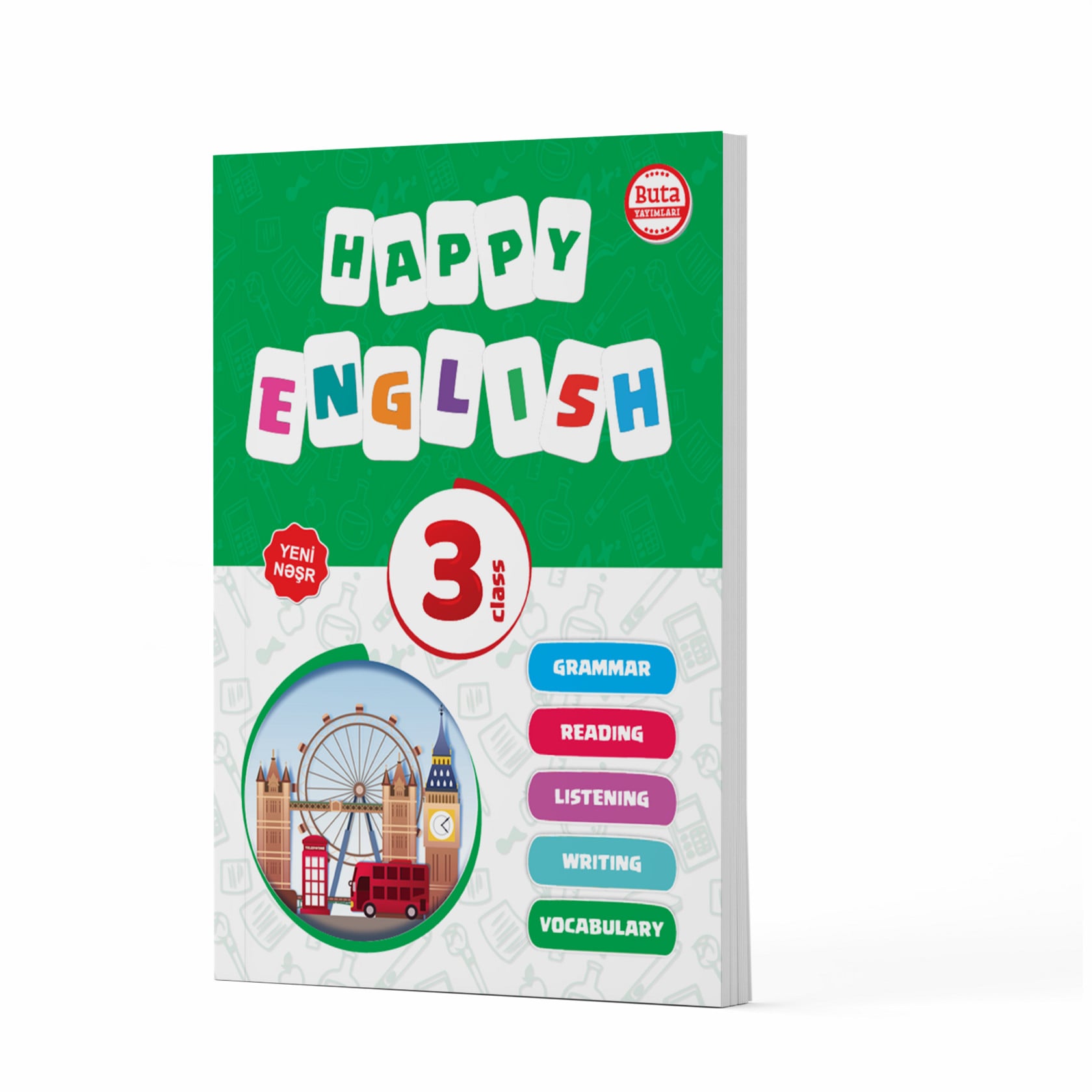 Tədris vəsaiti Buta Yayımları Happy English 3 class