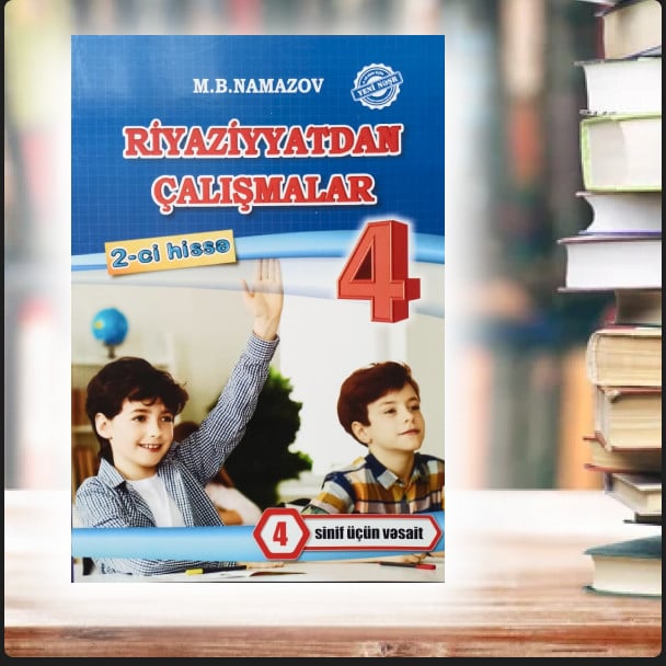 Azəri Nəşri Riyaziyyatdan Çalışmalar 2-ci hissə 3-cü sinif