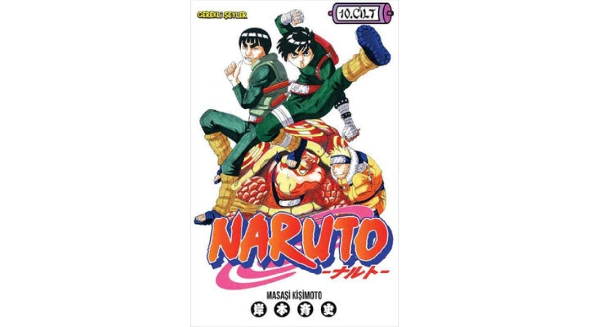 Komikslər, manqa və qrafik romanlar Naruto 10-ci cild