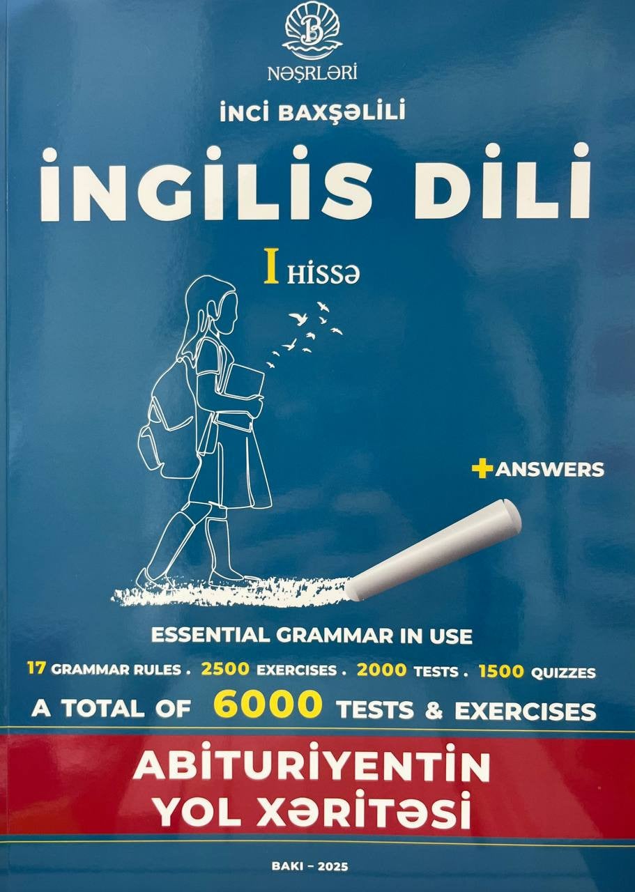 Test toplusu İngilis dili 1-ci hissə